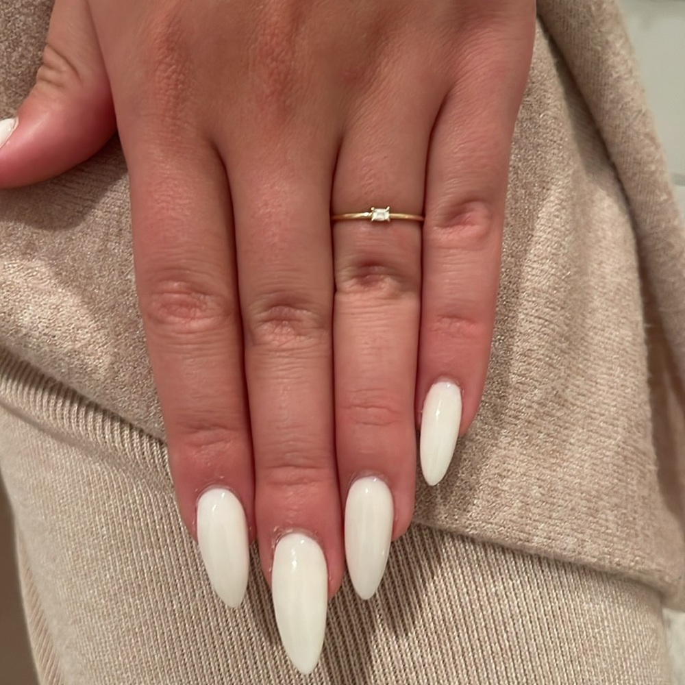 Mejuri Baguette Stacker Ring